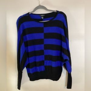 Alfani Striped Drop Shoulder Sweater